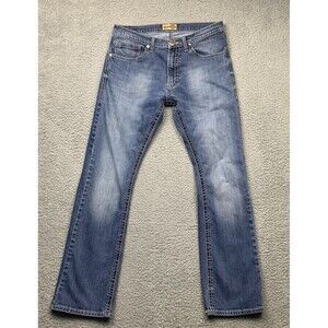 Wrangler 20X Jeans Mens 33 Blue Straight Western Rodeo Ranch Work